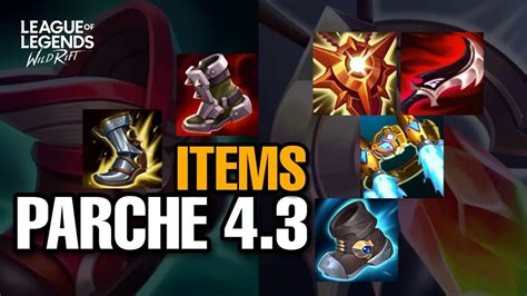 PARCHE 4 3 DE WILD RIFT CAMBIOS MASIVOS A LAS BOTAS NUEVOS ITEMS Y