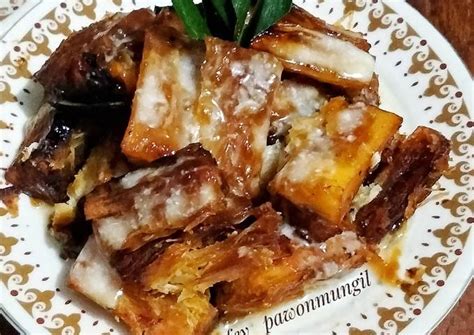 Resep Singkong Gula Merah Oleh Fey Pawonmungil Cookpad