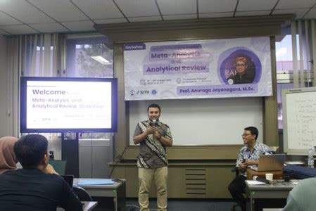 Dukung Budaya Ilmiah Unggul SITH ITB Gelar Workshop Meta Analysis