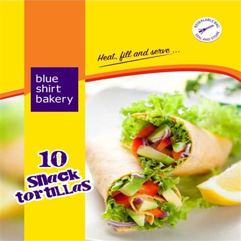 Nutritional Info Tortillas Blueshirtbakery