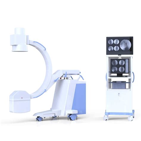 High Frequency Mobile Digital X Ray Radiography C Arm System With Fpd