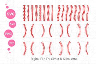 Baseball Stitches Bundle Baseball Svg Graphic By FoxGrafy Creative