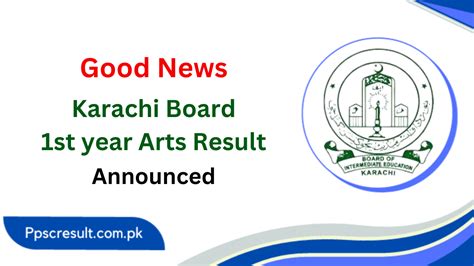 St Year Arts Result Karachi Board Announced