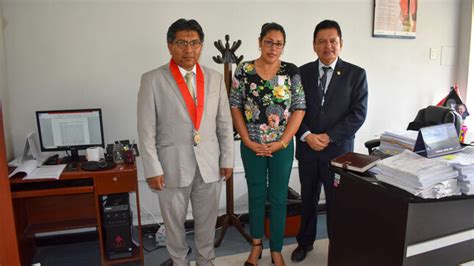 Presidente De La Corte Superior De Justicia De Huaura Inicia Visitas