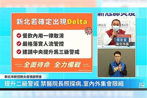 新北疫情大失控！侯友宜再喊：若出現delta「全市取消內用」、建請中央「升三級」 放言fount Media Line Today