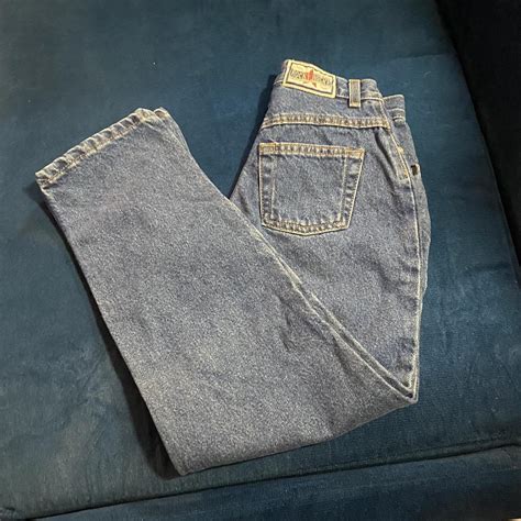 Rockies 1980s Medium Wash Jeans Rocky Rocky” Patch Depop