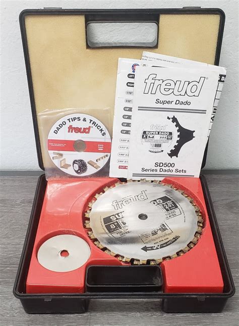 Freud Super Dado Blade Set Sd500 Used Ebay