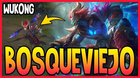 Skin De Wukong Bosqueviejo League Of Legends Youtube