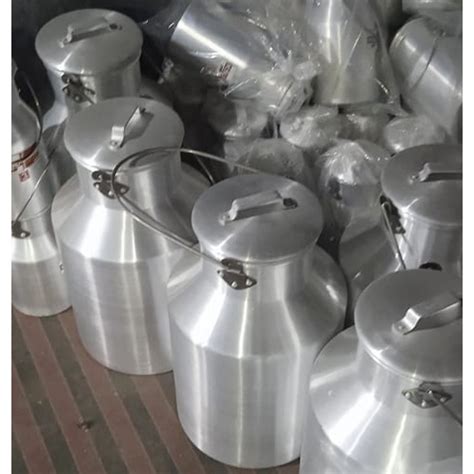 Silver Ltr Aluminium Milk Can At Best Price In Jagadhri Anupriya