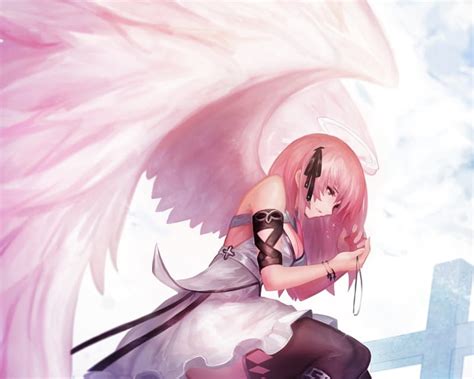 Anime Angel Girl Wings