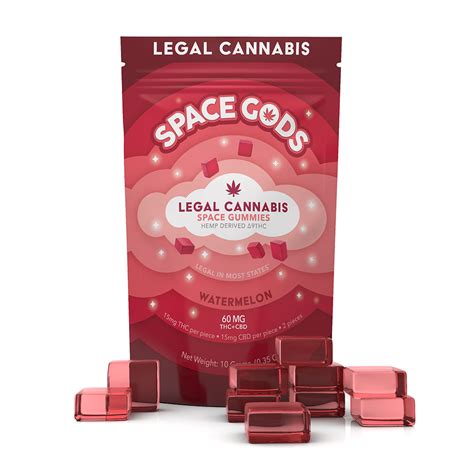 Space Gods Thc Cbd Gummies Pc Pack Charm City Hemp