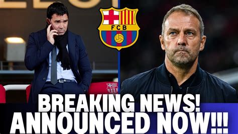 Confirmed Now Barcelona Agrees With Coach Hansi Flick To Replace Xavi