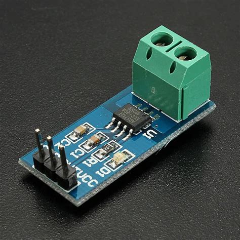 Купить 5 в 20А диапазон acs712 Chip электрический ток модуль датчика ...