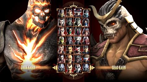 Mortal Kombat 9 Shao Kahn E DARK KAHN Klassic Tower Very Difficult