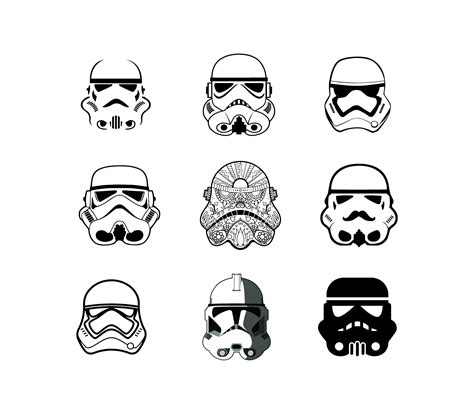 Storm Trooper svg Star War svg Storm Trooper clipart Etsy México