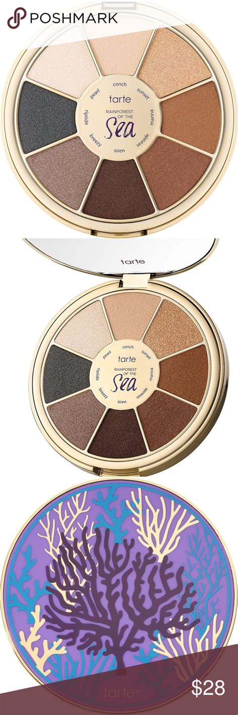 Limited Edition Tarte Rainforest Of The Sea Volume Ii Eyeshadow Palette