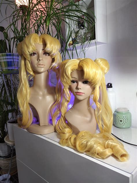 Sailor Moon Usagi Tsukino Serenity Cosplay Wig Made To Order Etsy