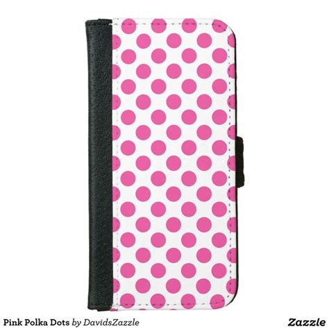 Pink Polka Dots Phone Wallet Available On Many Products Hit The