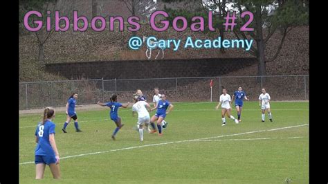 2024 02 28 Gibbons Goal 02 Gibbons At Cary Academy Girls High