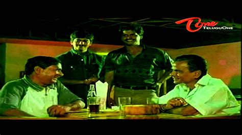 Bar Comedy Scene Between L B Sriram M S Narayana YouTube