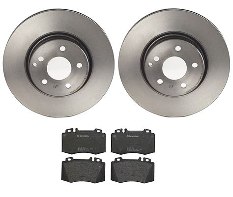 Mercedes Benz Disc Brake Pad And Rotor Kit Front 312mm Low Met