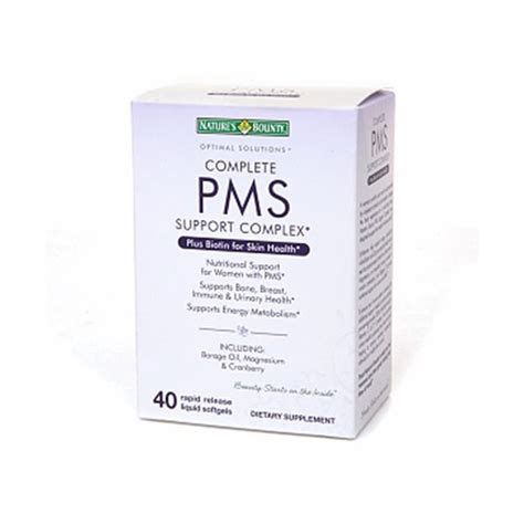 Buy Natures Bounty Optimal Solutions Complete Pms Support Complex