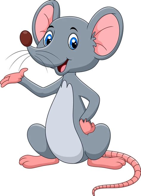 Cute Mouse Cartoon 10756915 Vector Art At Vecteezy