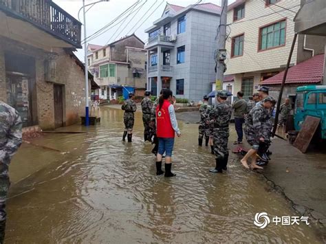 江西部分地区遭遇强降雨内涝严重 紧急转移受灾人口 天气图集 中国天气网