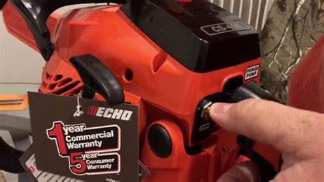 ECHO CS 400 Chainsaw Unboxing YouTube