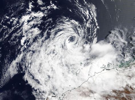 NASA Finds Ex Tropical Cyclone 21S Affecting Australia S Pilbara Coast