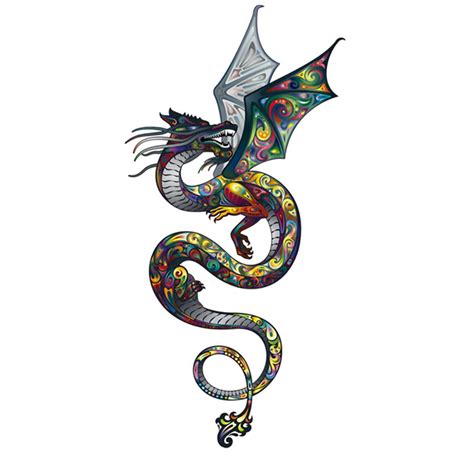 Iron On Embroidery Dragon Patterns | EMBROIDERY & ORIGAMI