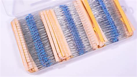 2600pcs Lot 130 Values 1 4w 0 25w 1 Metal Film Resistors Assorted Pack