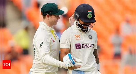 Watch Steve Smith Shows Respect And Admiration For Virat Kohli In A