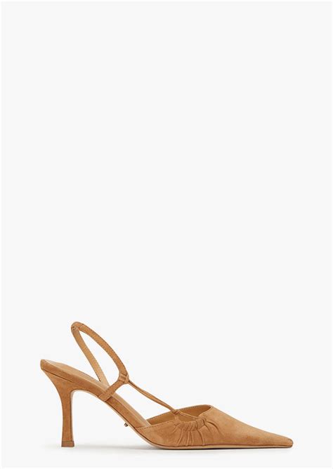Sakai Butterscotch Suede Heels Heels Tony Bianco Usa