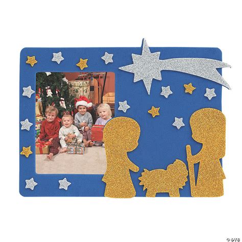 Nativity Picture Frame Magnet Craft Kit