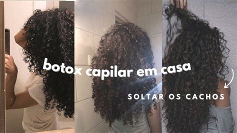 Dei Botox Capilar Em Casa Para Soltar Os Cachos Youtube