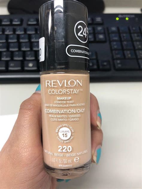 Revlon Colorstay Foundation 220 Natural Beige Beauty And Personal Care