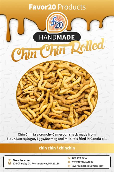 Chin Chin Cameroonian Snack Nigerian Sack West African Snack Etsy