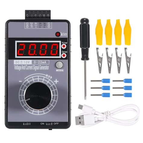 Aitrip Generador De Se Al Ajustable De Ma Simulador Anal Gico De Voltaje De Corriente
