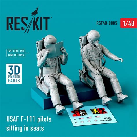 F 111 Pilot Figures Released AeroScale