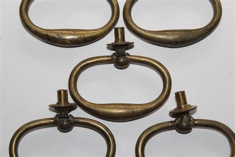 5 Antique Drawer Handles Pulls