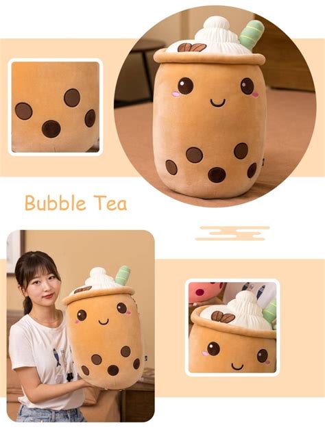 Aixini Boba Plush Stuffed Bubble Tea Plushie Cartoon Milk Tea Cup