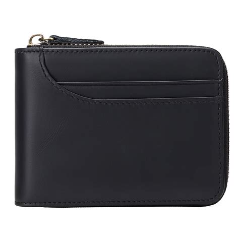 Sendefn Wallets For Men Leather Front Pocket Wallet Rfid Zip Bifold