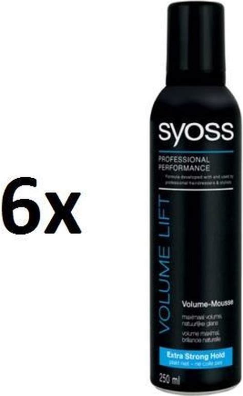 Syoss Mousse Volume Lift Ml Stuks Voordeelverpakking Bol