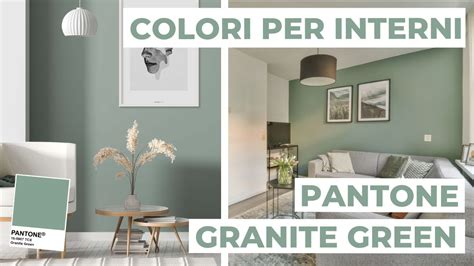 Colori Per Pareti Come Abbinare Pantone Granite Green Analisi