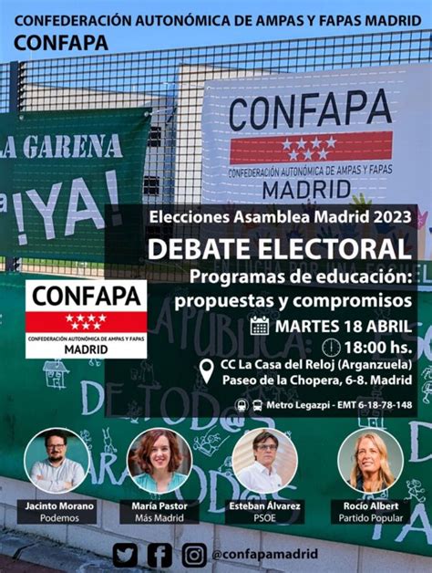 Debate de candidatas sobre Educación EQUO MADRID