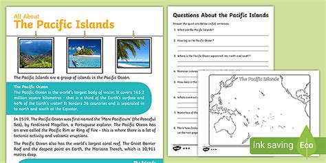 Pacific Rim Islands Map