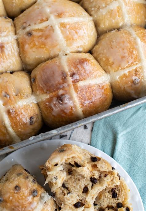 Sourdough Hot Cross Buns Amy Bakes Bread
