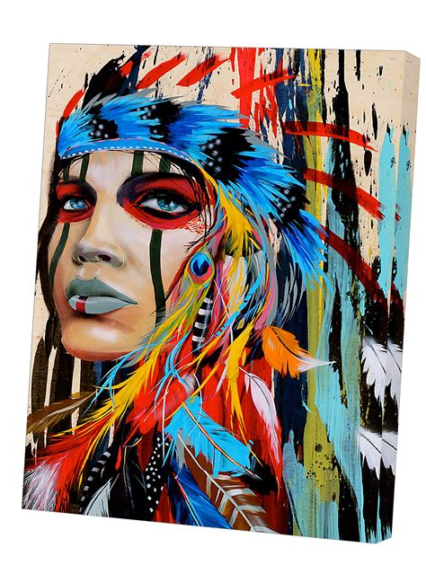 American Indian Female Art