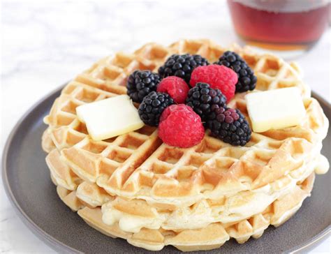 Best Homemade Fluffy Waffle Recipe Double Batch Recipe Waffles